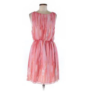 Alice+Olivia Lined Silk Dress with Elastic Waist
